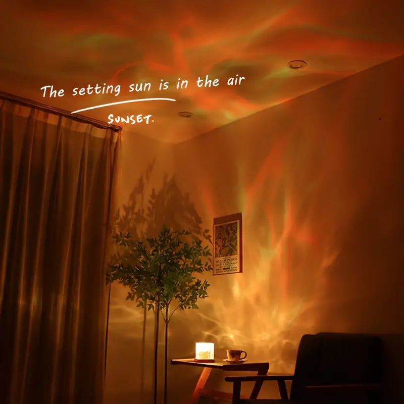 Enzaro Crystal Lamp 🔮 with Dynamic Water Ripple Effect