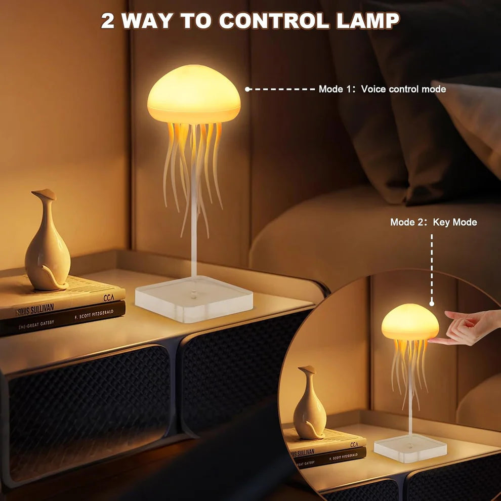 AquaGlow™ Hypnotic Jellyfish Lamp