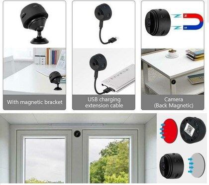 Mini Wireless Security Camera -1080p HD
