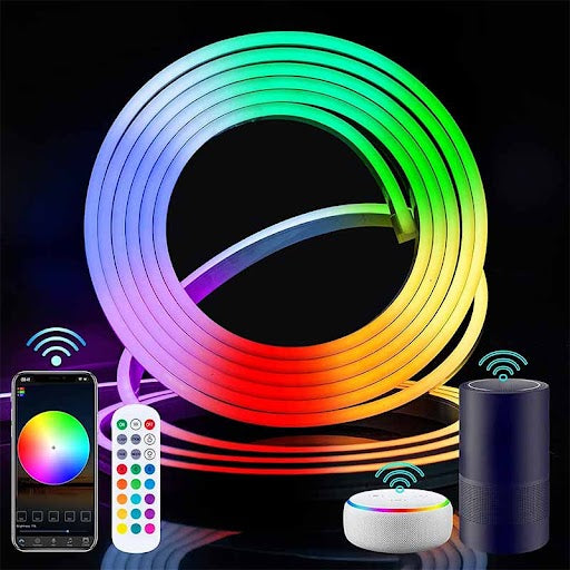 Enzaro AuraBeat™ Smart Neon Rope Light- 5 MTR